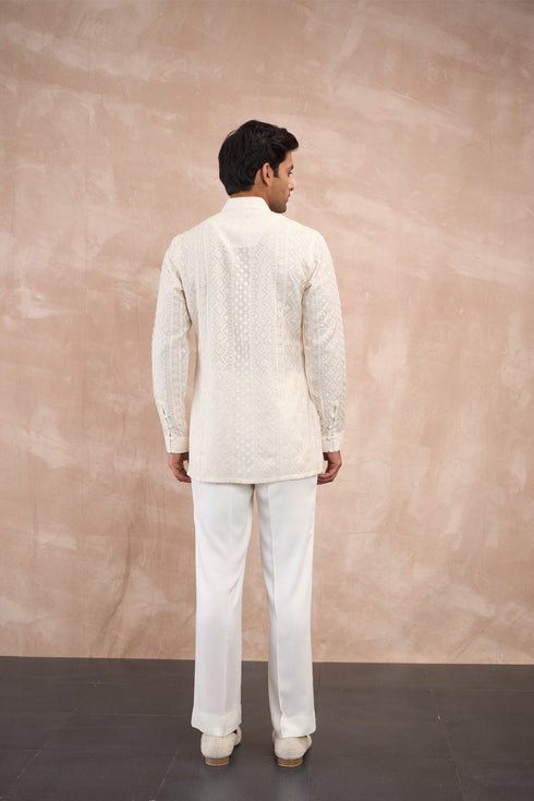 Vertical Aari FLB Kurta Shirt Set